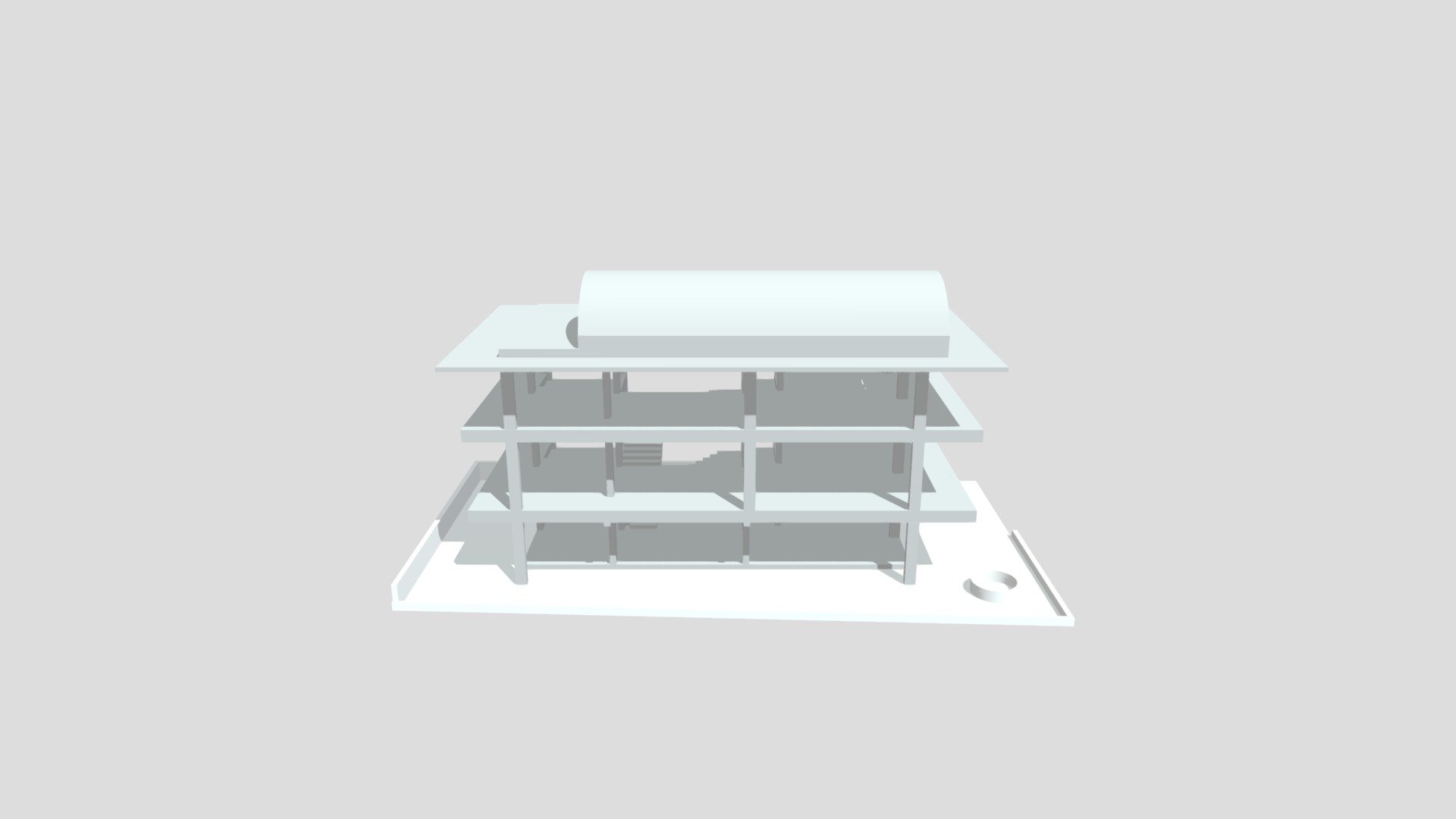 Shell House - 3D model by Studio Matter (@studiomatter) [c8a8808 ...