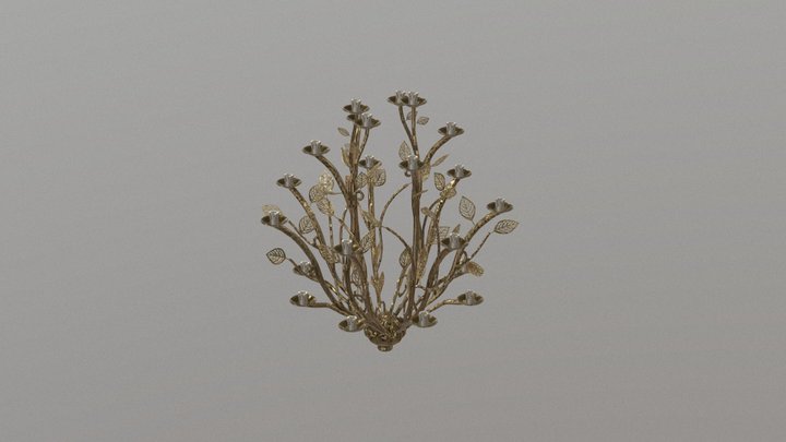 Branch Chandelier 3D Model