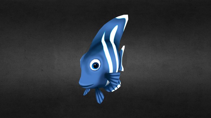 Cartoon_fish 3D Model