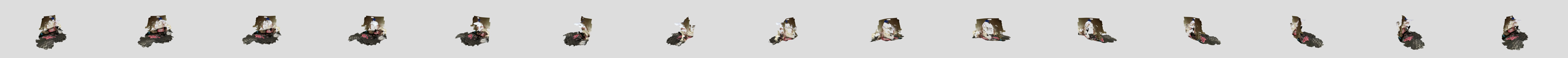 Gisantes 3D Model