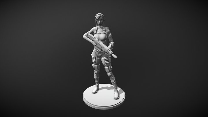 Main Character - Engineer 3D Model