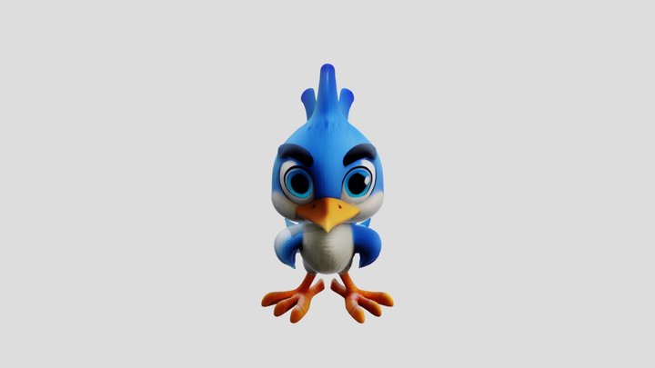 Flicky 3D Model