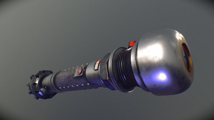 LightSaber 3D Model