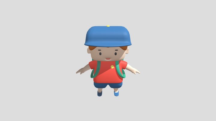 SD Character 63100366 3D Model