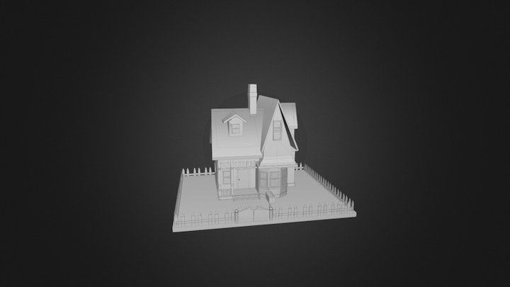 House Pixar 3D Model