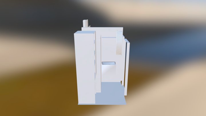 Lazienka i toaleta test 3D Model