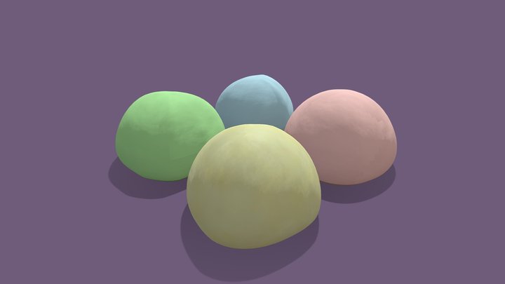 Mochi 3D Model