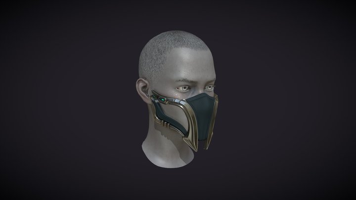 Viper Operator Mask 3D Model