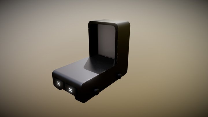 Unity Simple Scope Shader - Holographic Sight 3D Model
