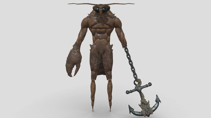 Sea Creature 3D Model