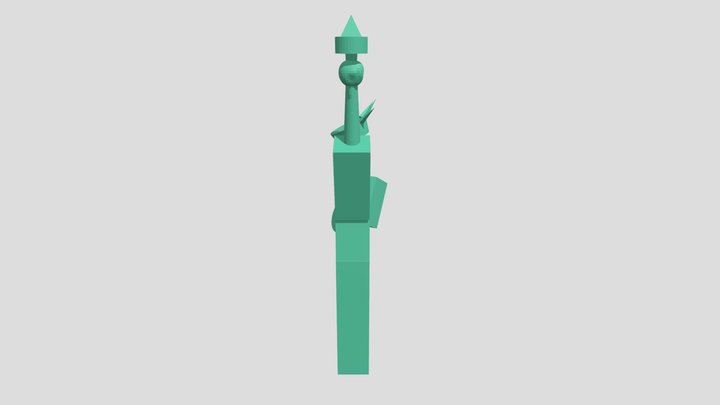 Statue of Liberty 3D Model