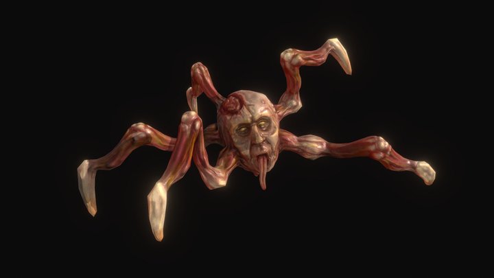 Head spider 3D Model