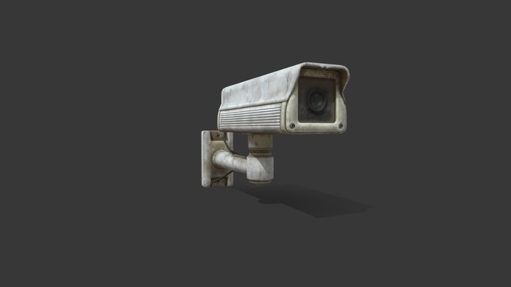 CCTV Security Camera 3D Model