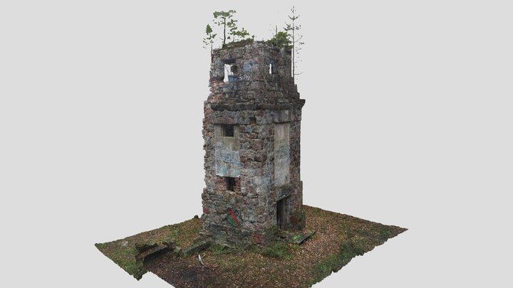 Wieża Bismarcka/ Wieża Wolności- Malinowo 3D Model