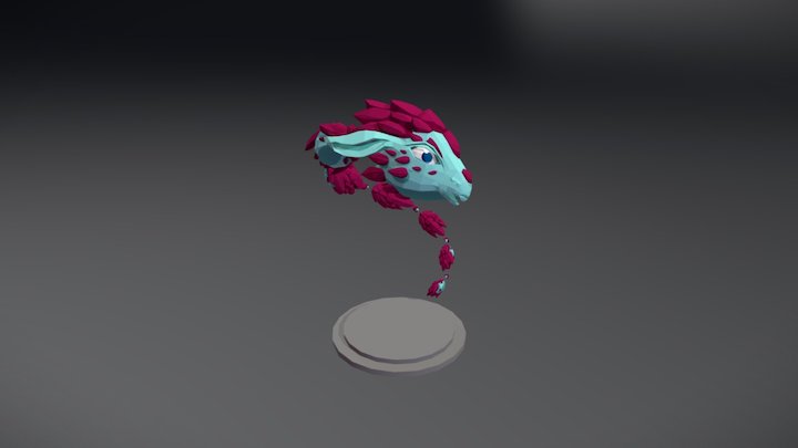 Player Character Turntable 3D Model