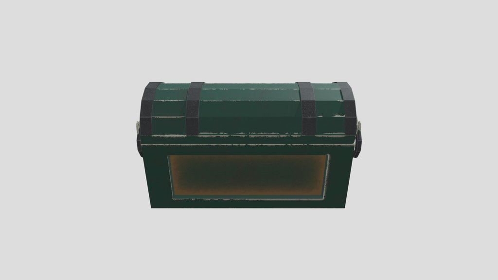 Fantasy Treasure Chest – Game Ready Prop
