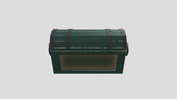 Fantasy Treasure Chest – Game Ready Prop