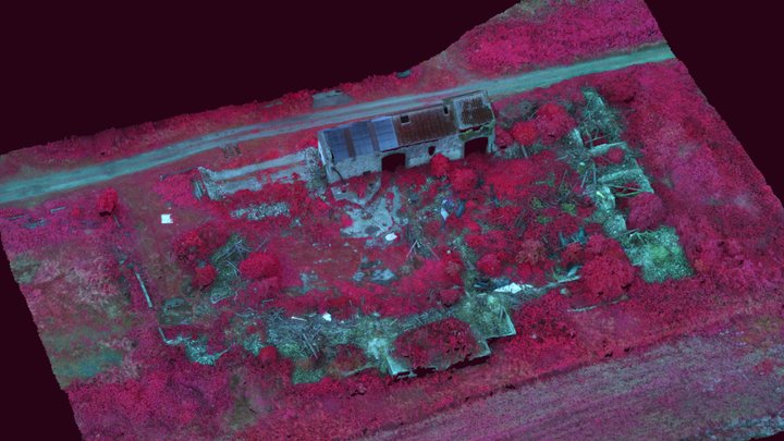 Conisbrough Lodge Multi-spectral 3D Model
