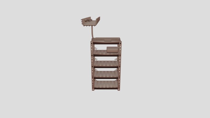 Servers Rack 3D Model