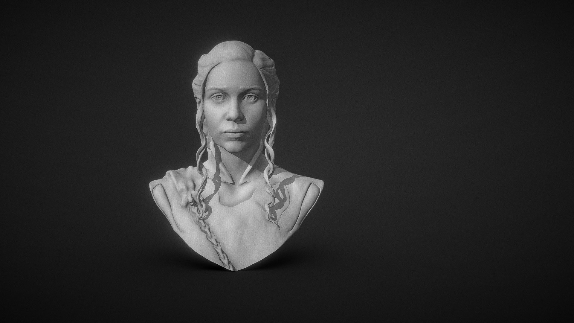 Эмилия Кларк — Sketchfab embed 3D viewer