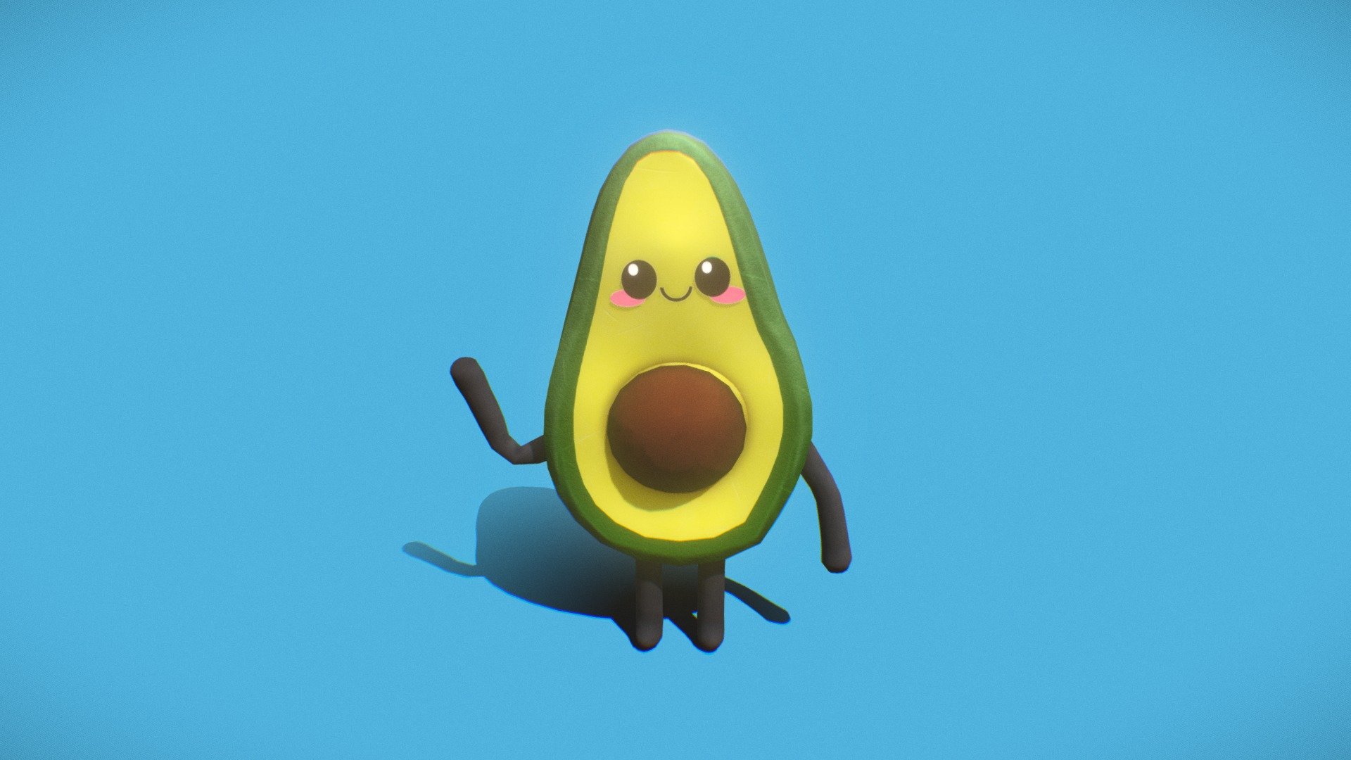 Avacado - Download Free 3D model by Batuhan13 [c8b4162] - Sketchfab