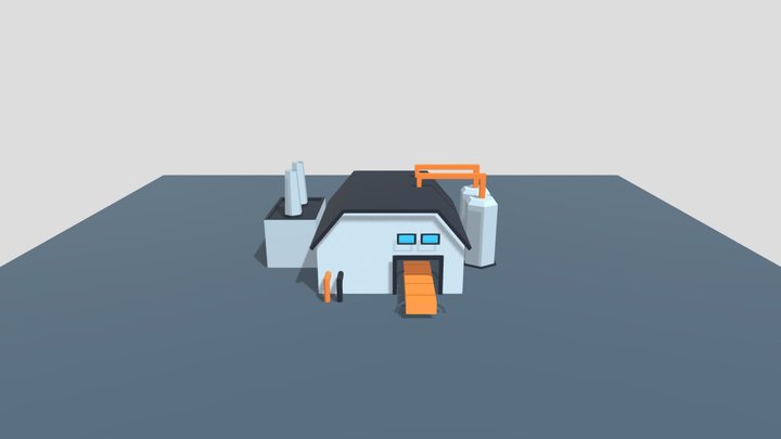 Recycling_Factory_Scene 3D Model