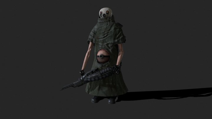 Cremator 3D Model