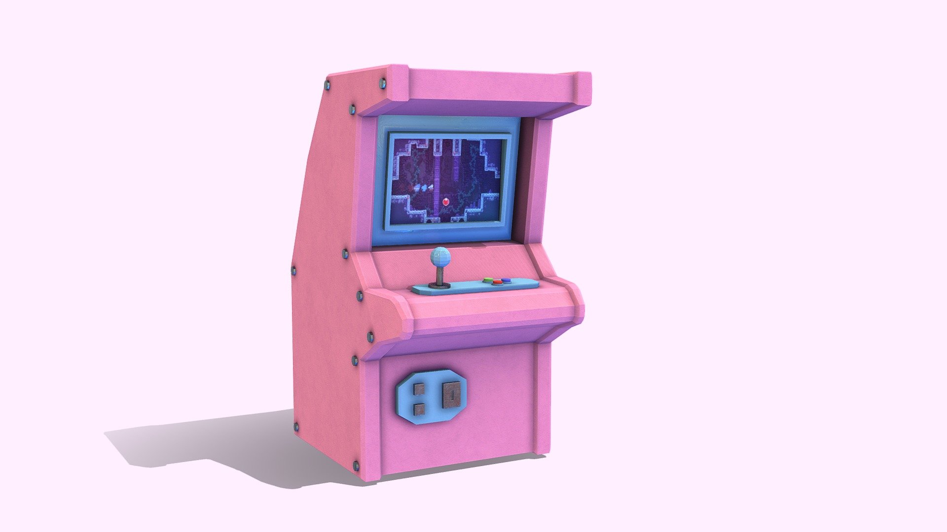 Arcade Mashine - Download Free 3D model by Varvara (@krauchankavarvara ...