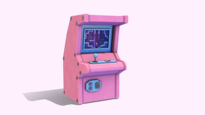 Arcade Mashine 3D Model