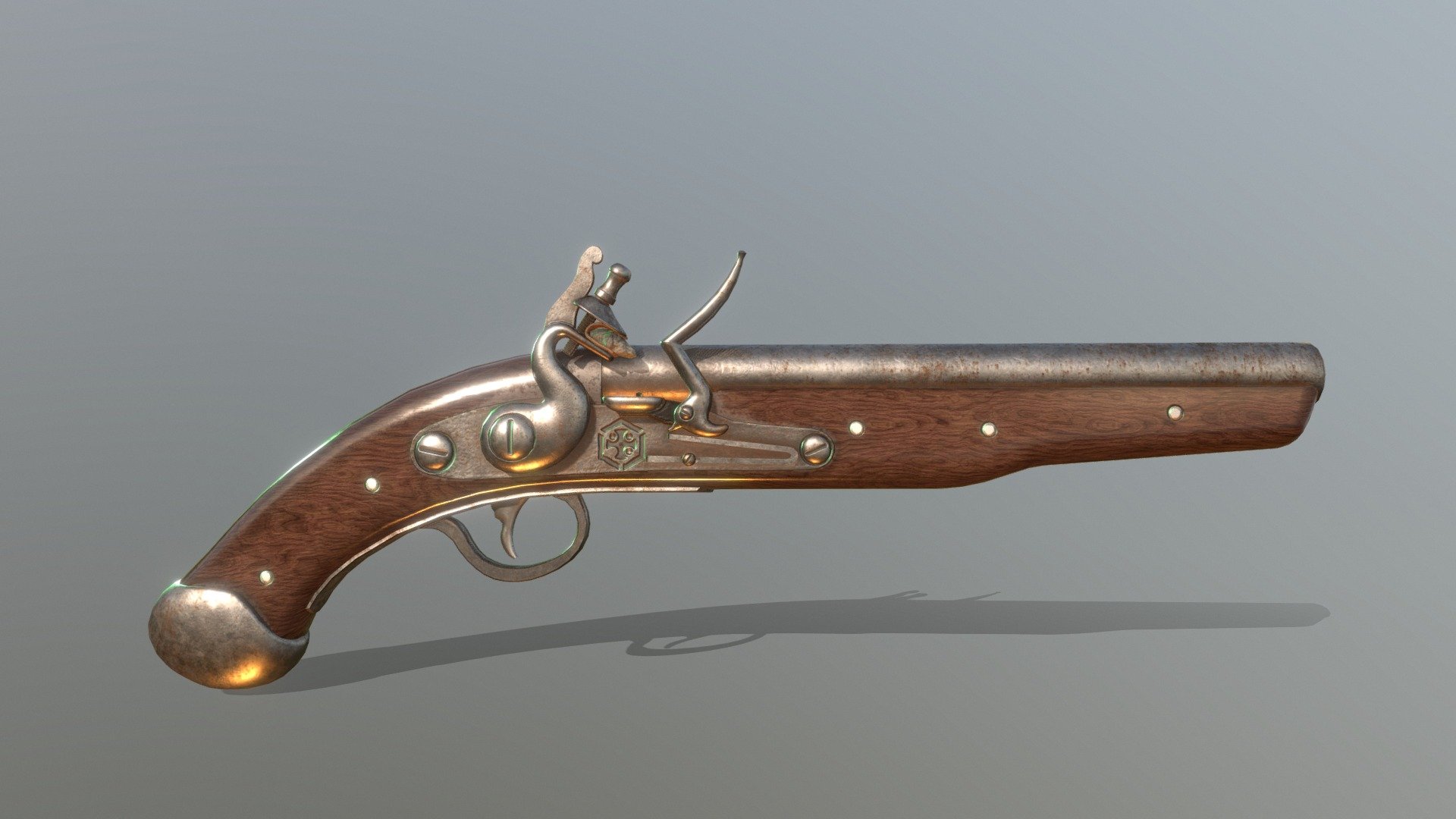 HIE Musket D180221 - Buy Royalty Free 3D model by HardIdea (@s86b16 ...