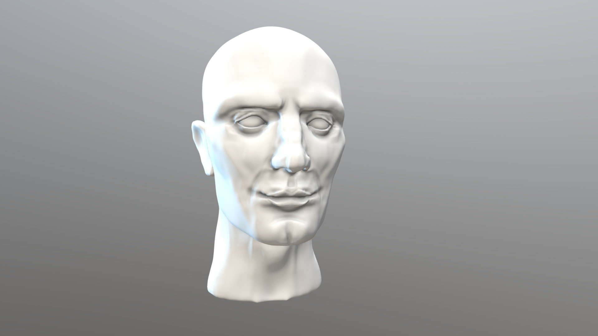 Head Practice Sculpt - 3D model by Eleanor Biggin (@EBiggin) [c8b5c6c ...