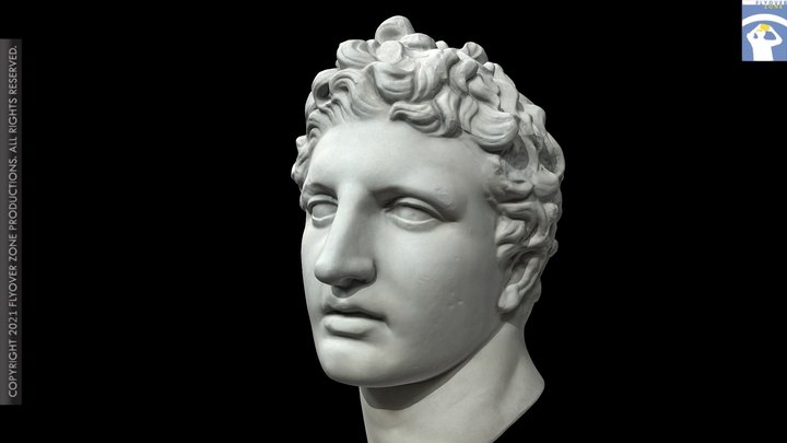 3D rendering of Meleager