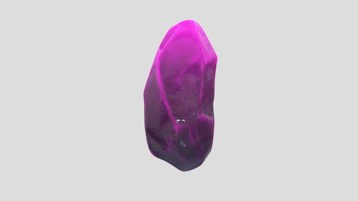 Stylized Crystal 3D Model