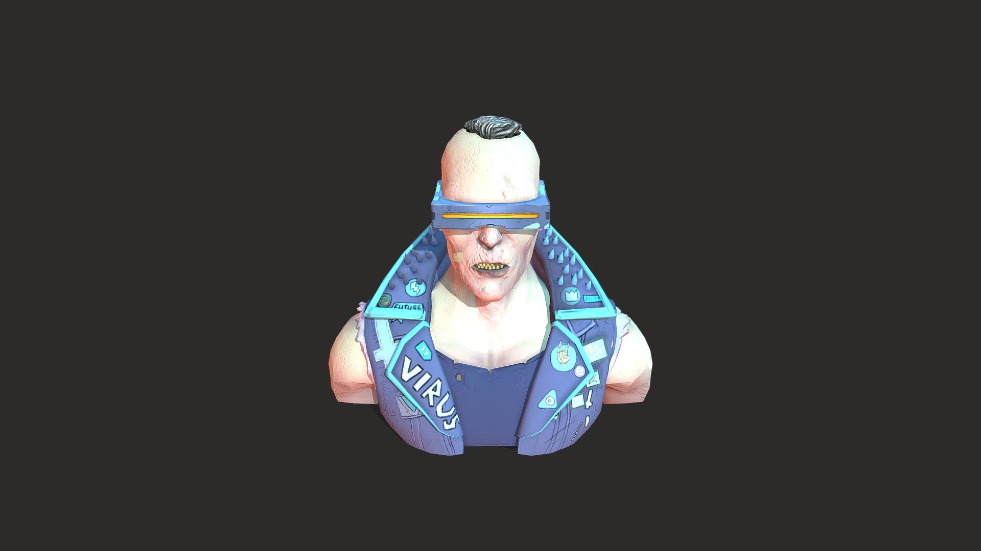 3D BUST ATTEMPT