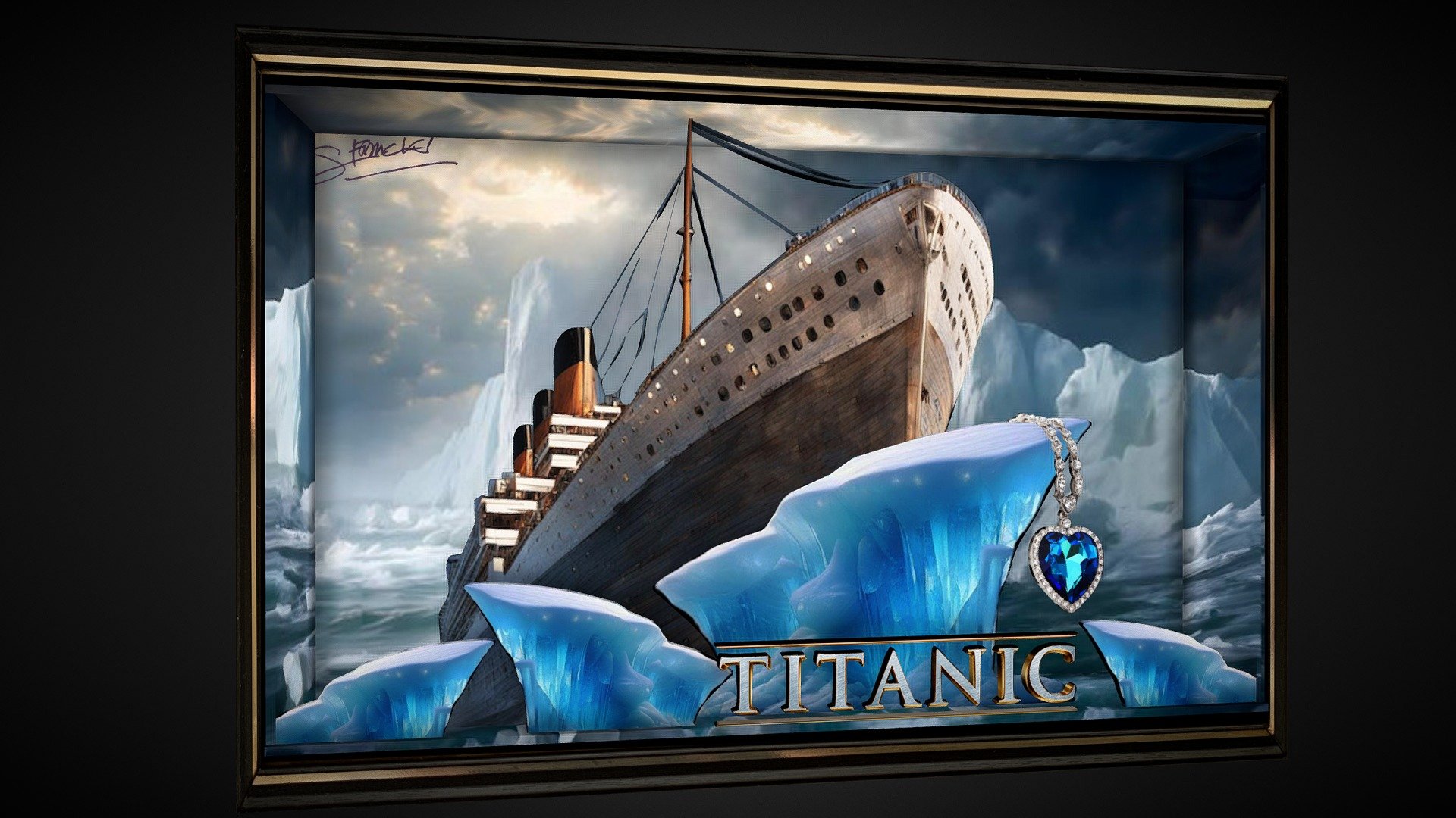 Titanic v1 - 3D model by Art-Conan [c8b9e9c] - Sketchfab