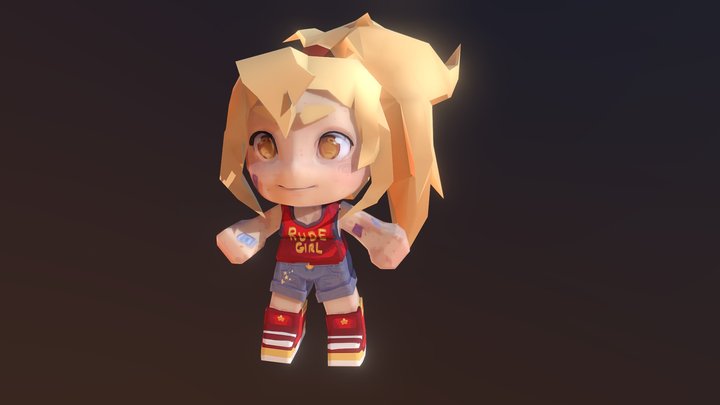 Character 2 - Mish R 3D Model