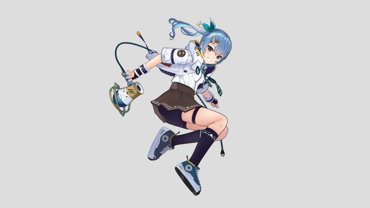 suisei 3D Model