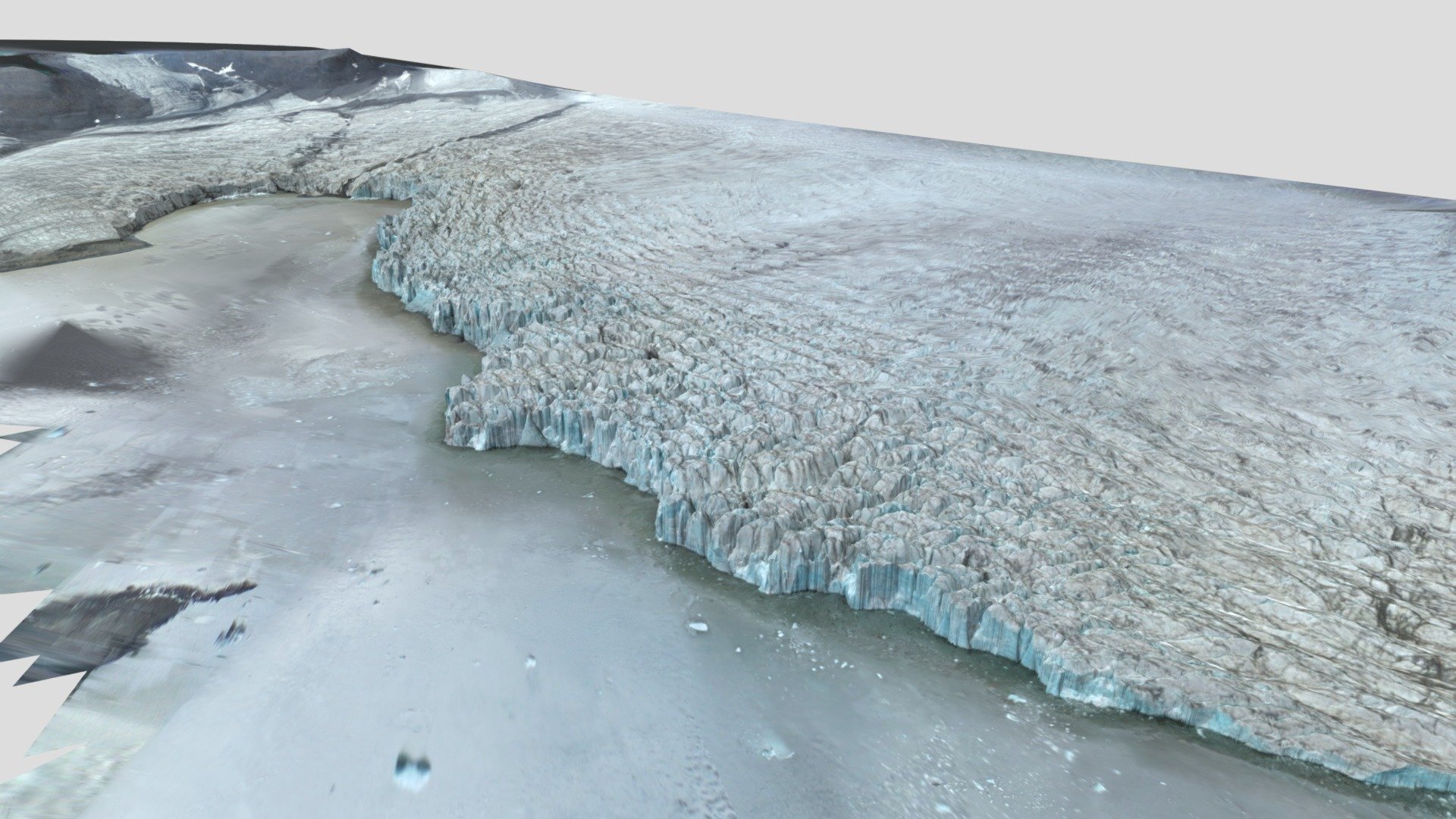 Borebreen August 2023 - 3D model by Richard Hann (@richardhann ...