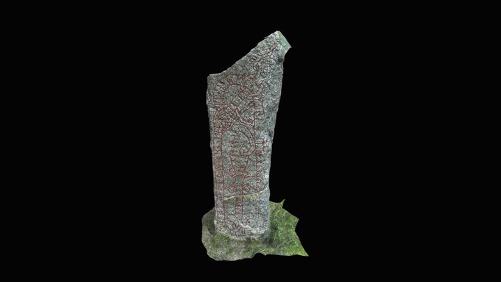 U 453, Kumla Odensala 3D Model