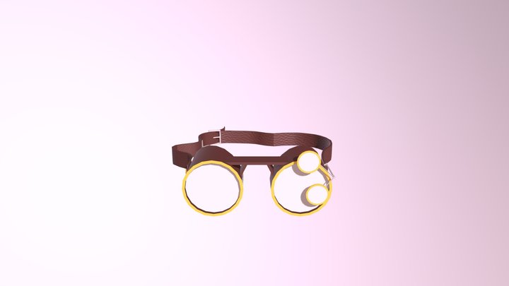Goggles 3D Model