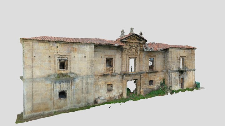 Palacio de la Torre de Celles, Siero 3D Model