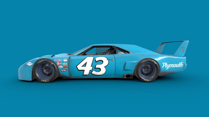 Plymouth Super Bird 3D Model