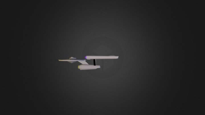 Enterprise NCC 1701 3D Model