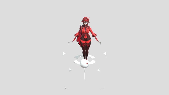 Eula BLENDS 3D Model