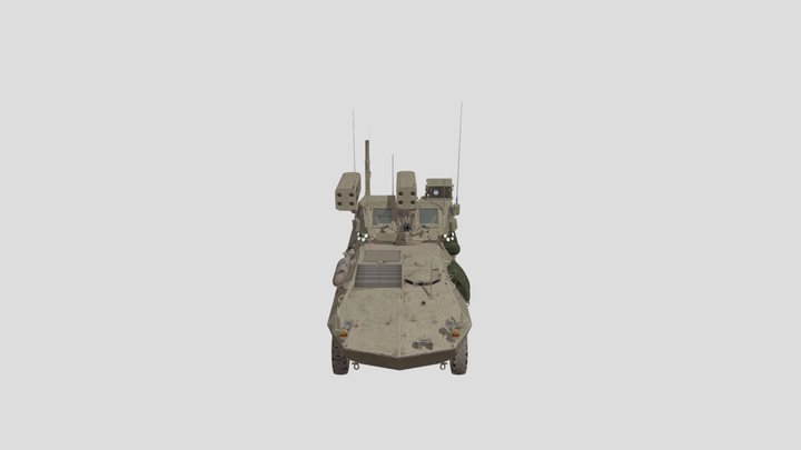 LAV-AD (Gulf War) (War Thunder) 3D Model