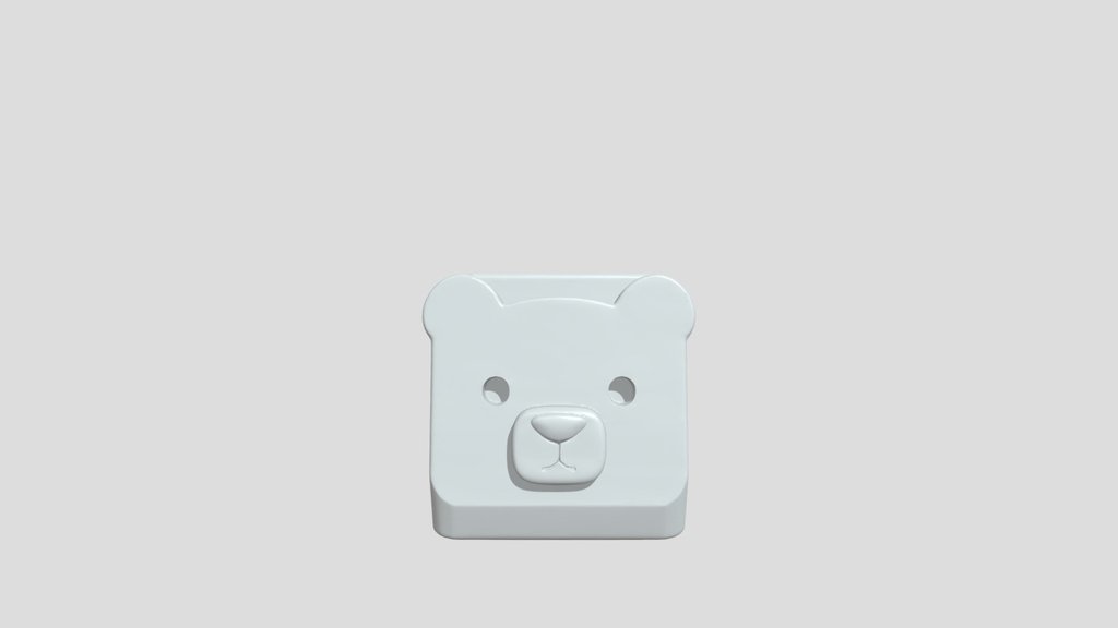 Bear-shaped phone stand
