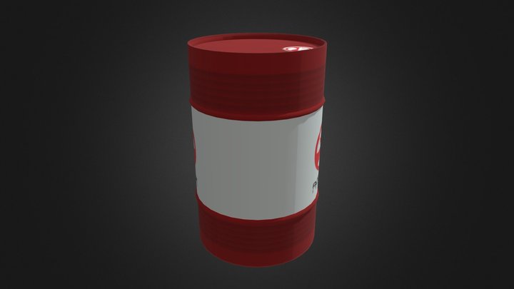 Facepunch barrel 3D Model