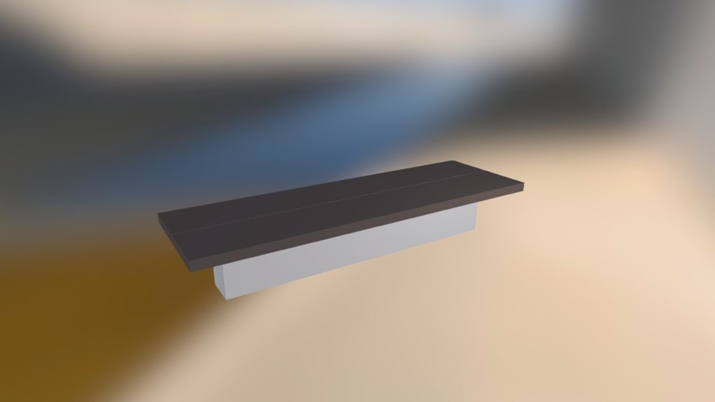 Wood Bench