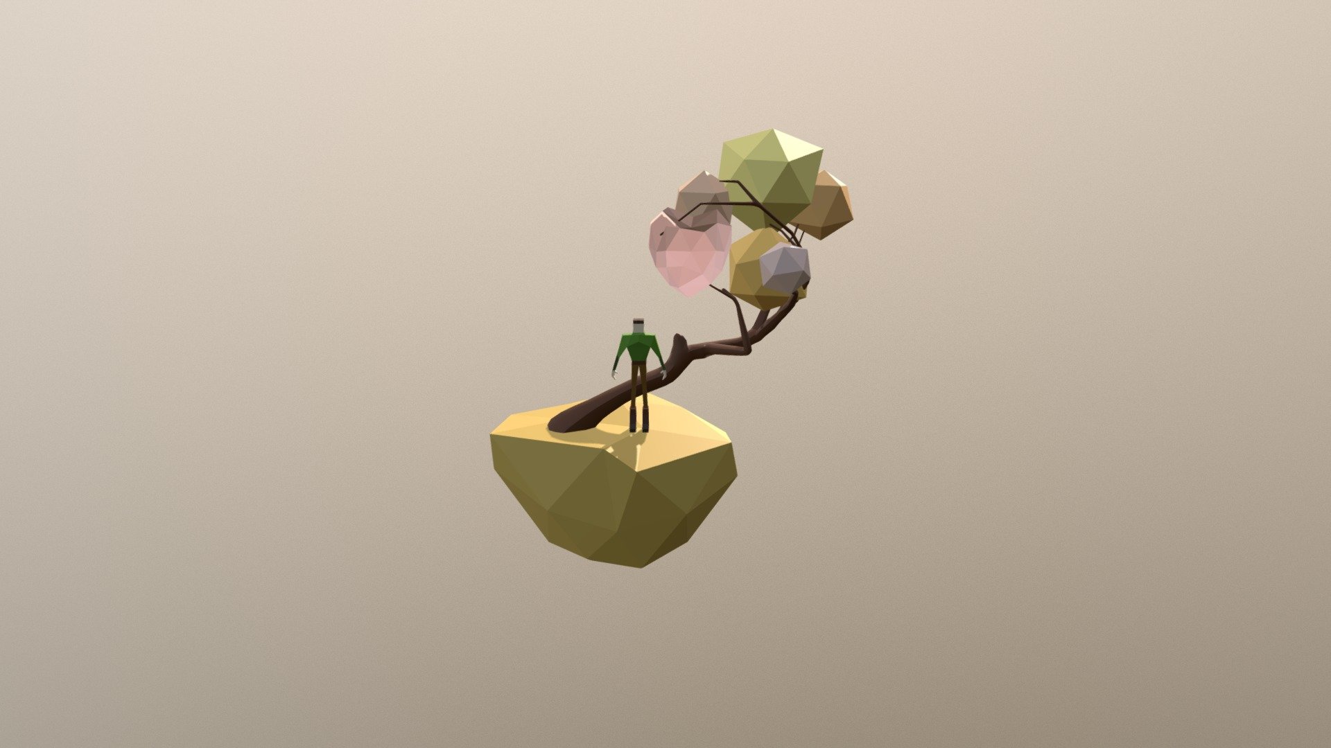 BEVN 2409 assignment1 object: waiting for her - 3D model by CXL ...