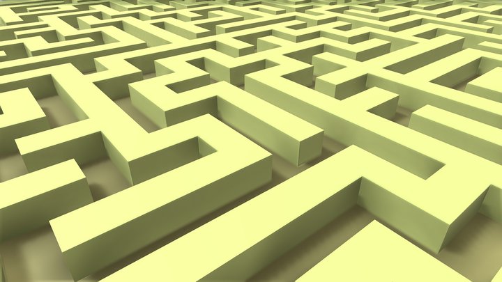 Backrooms  Maze 3D Model